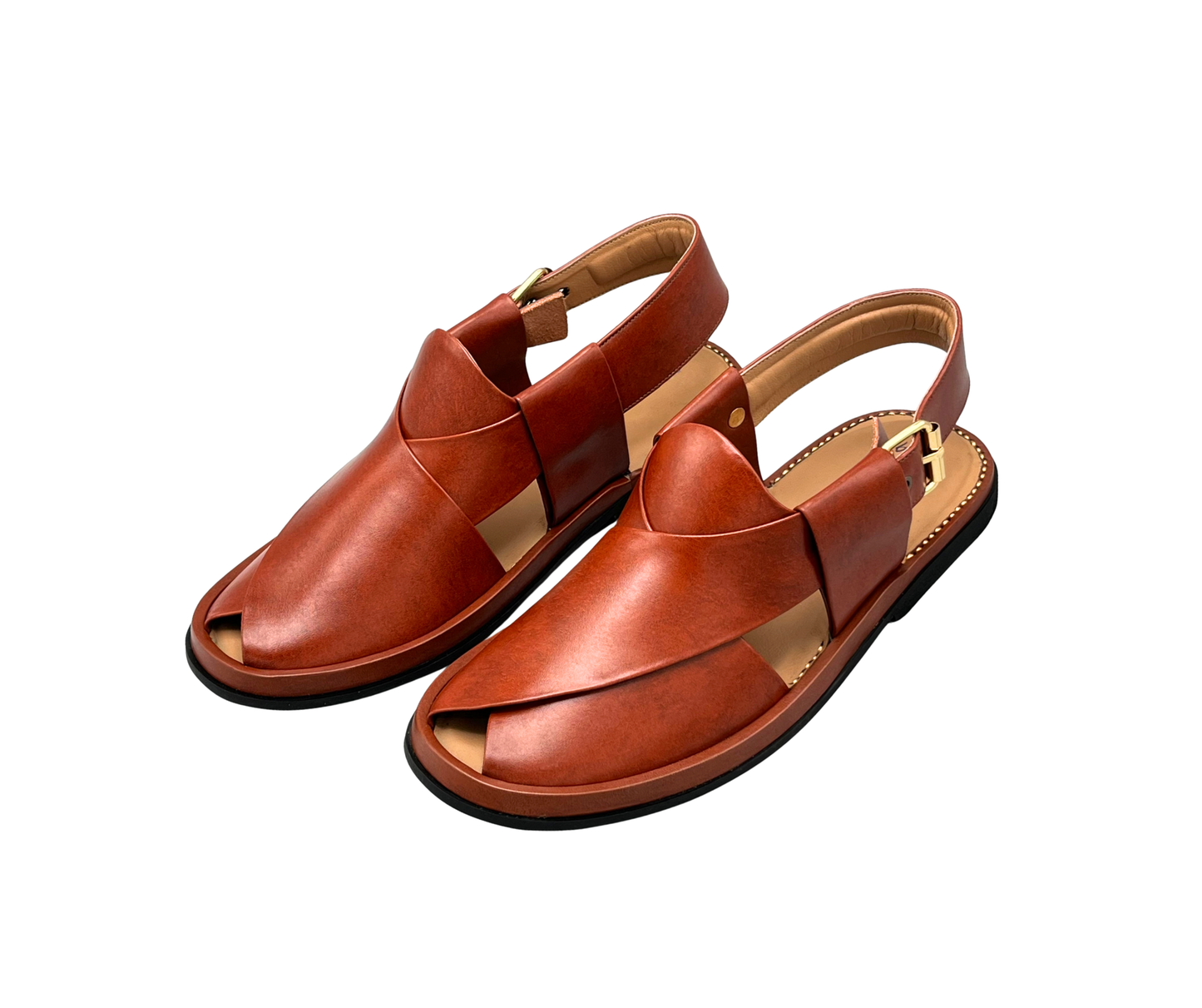 Premium Smart Zalmi Sleek Edge Round Mustard