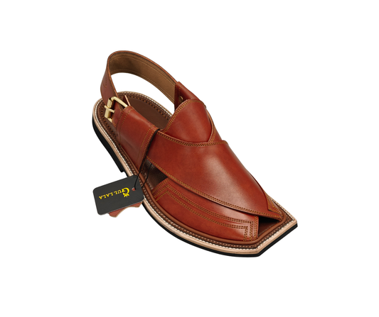 Premium Double Gear Takidar Cut Shape Mustard