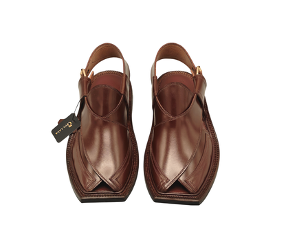 Premium Double Gear Takidar Cut Shape Brown