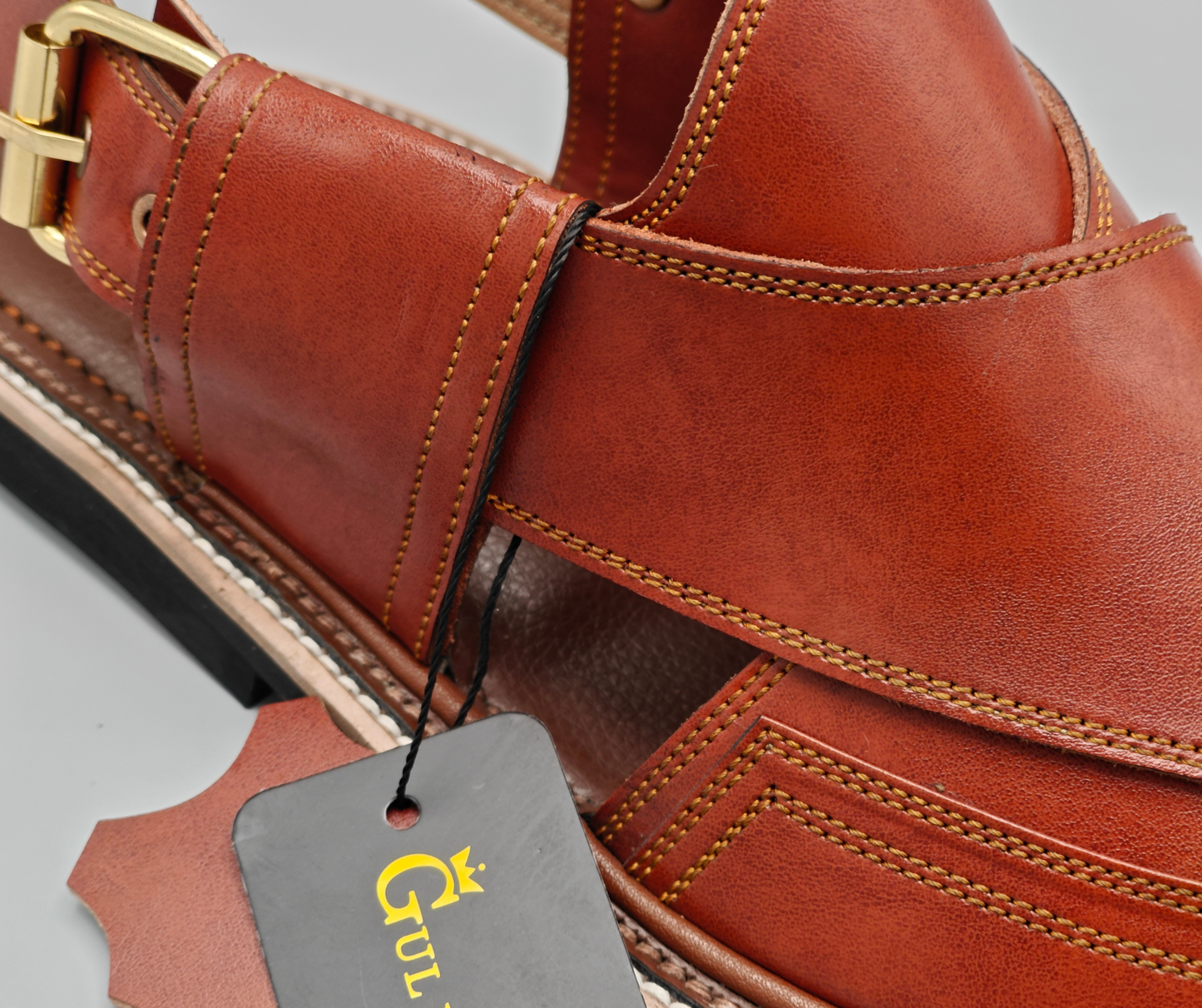 Premium Double Gear Takidar Cut Shape Mustard
