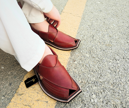 Premium Double Gear Takidar Cut Shape Mustard