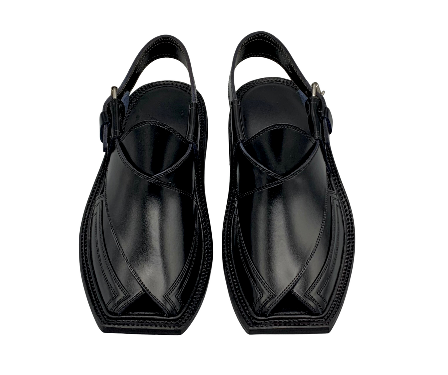 Premium Double Gear Takidar Cut Shape black