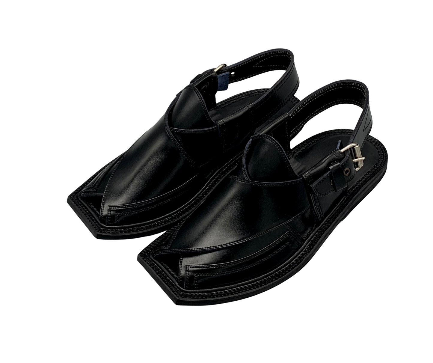 Premium Double Gear Takidar Cut Shape black