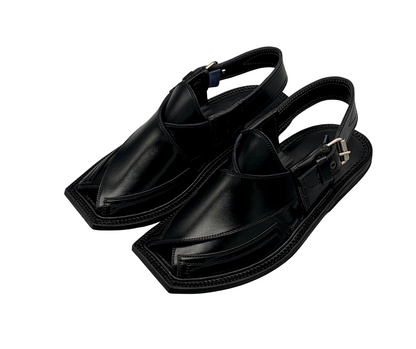 Premium Double Gear Takidar Cut Shape black