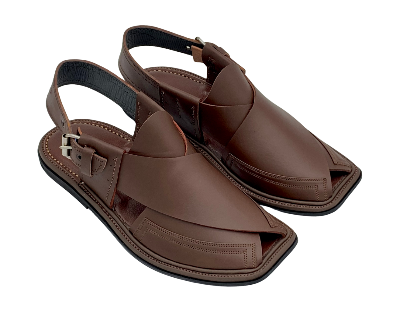 Premium Goltee Takidar Brown Mate