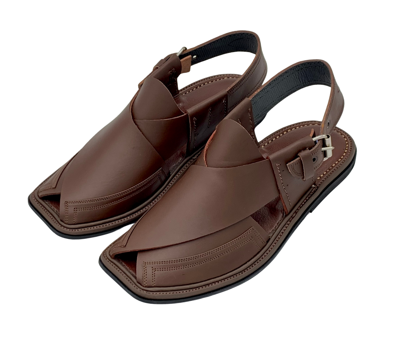 Premium Goltee Takidar Brown Mate